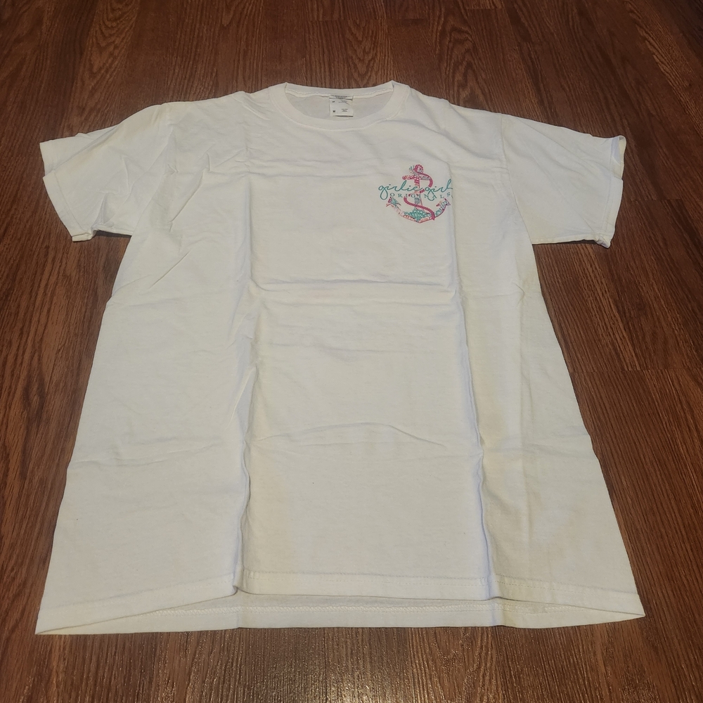 White Anchor Graphic Women's Tee